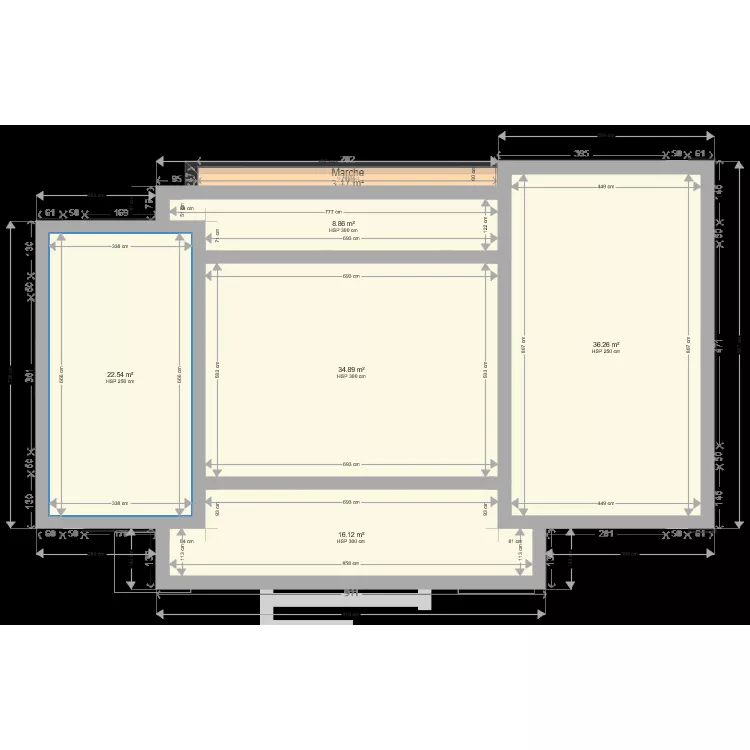 essai terra. Plan de 