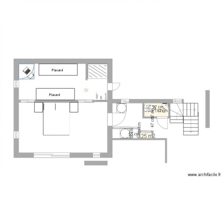 garage aménagé  WC IDEM. Plan de 0 pièce et 0 m2