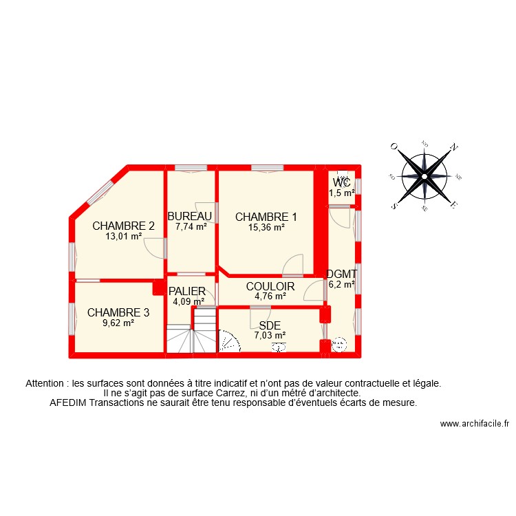 BI 10780 ETAGE . Plan de 0 pièce et 0 m2