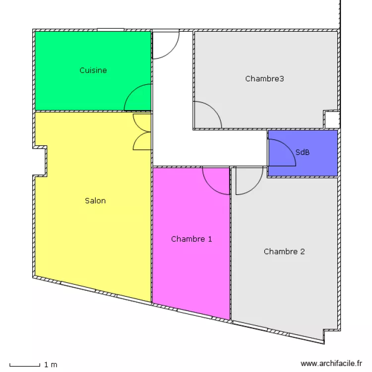 Appartement. Plan de Appartement. Plan de