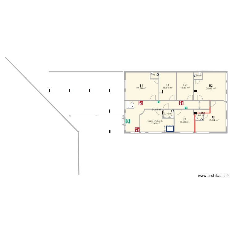 CALLIOPE1 secur. Plan de 0 pièce et 0 m2