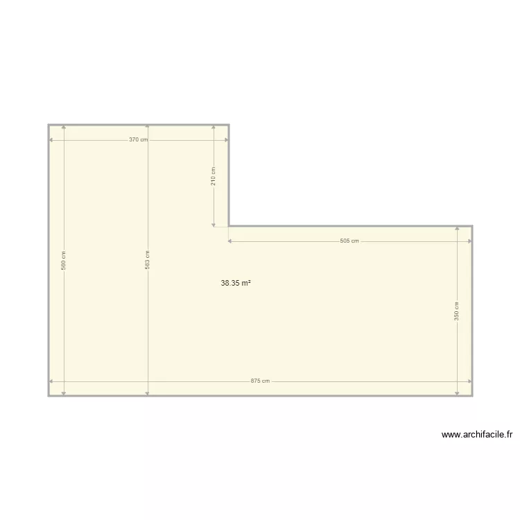 dimension piscine. Plan de 