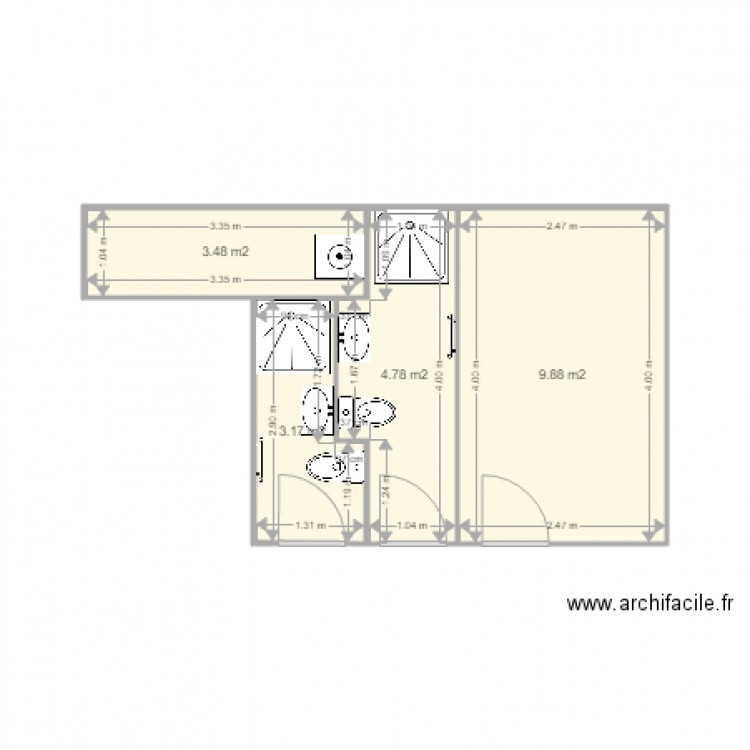 Nicoals Morel Anue de Lodève. Plan de 0 pièce et 0 m2