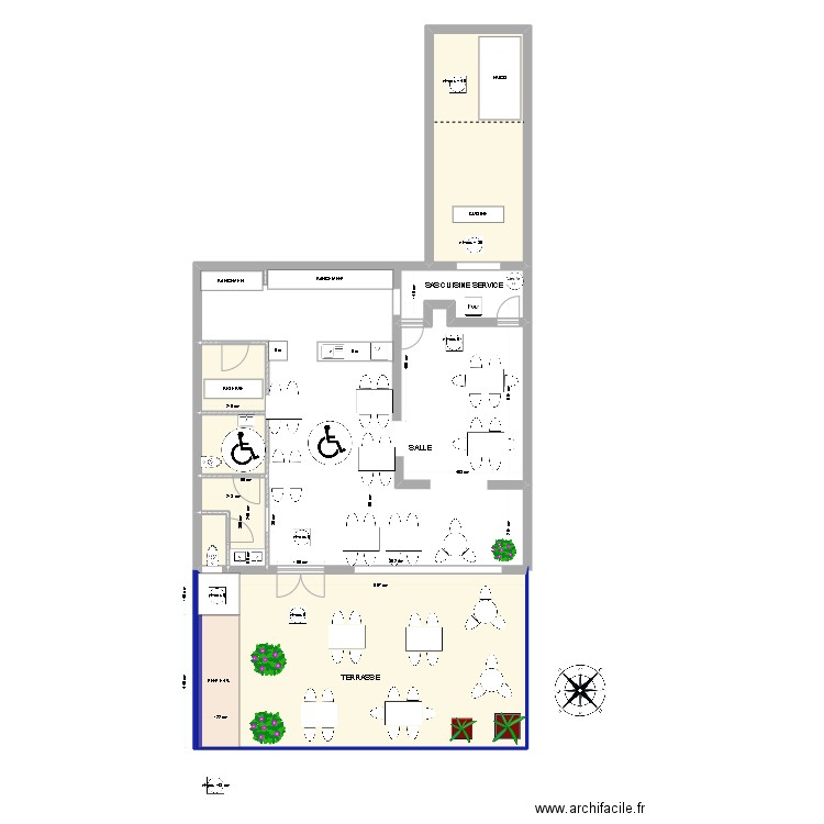 LE 4 VINGT 5. Plan de 6 pièces et 104 m2