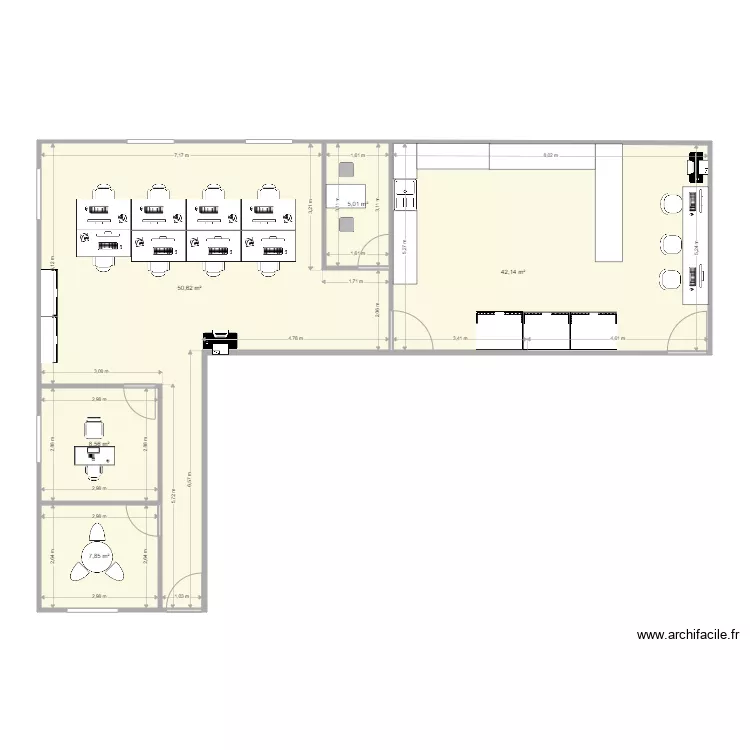 labo projet 3. Plan de 