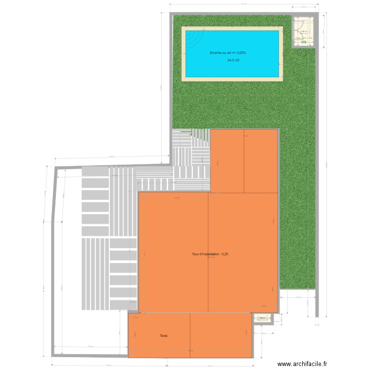 DP2 Gigean. Plan de 0 pièce et 0 m2