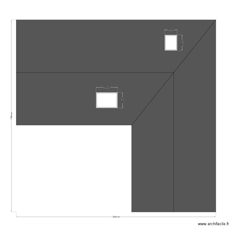 plan toiture . Plan de 0 pièce et 0 m2