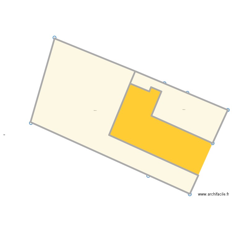 Esperance-1. Plan de 2 pièces et 660 m2