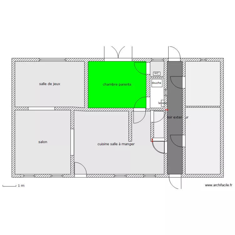 fermette future. Plan de 