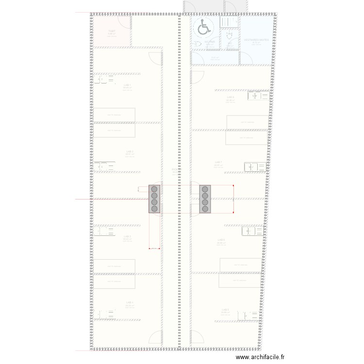 LE MANS. Plan de 0 pièce et 0 m2