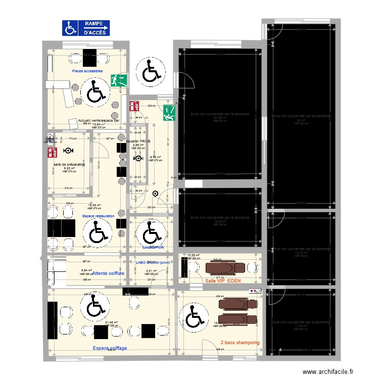 PLAN COTE ERP. Plan de 0 pièce et 0 m2