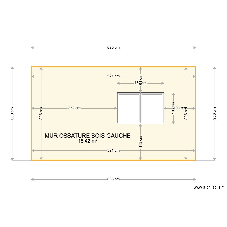 MOUVAUX MUR GAUCHE. Plan de 0 pièce et 0 m2