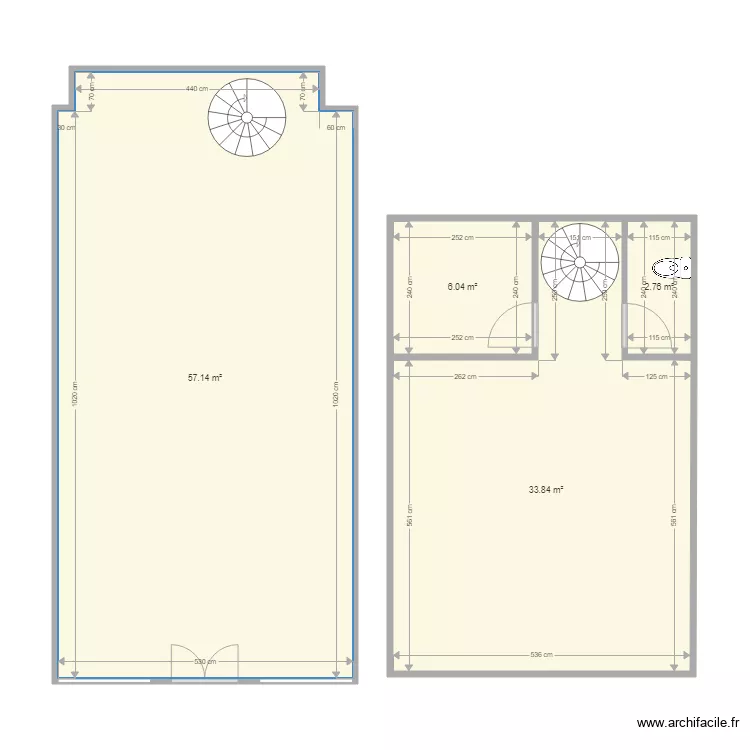 Local Mezzavia CCS. Plan de 