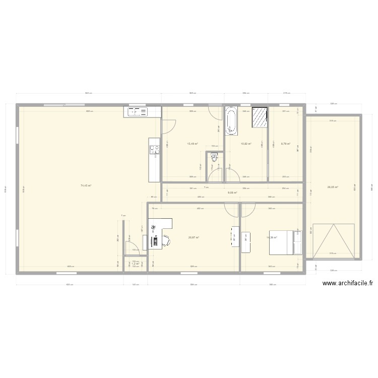 Viviers. Plan de 0 pièce et 0 m2
