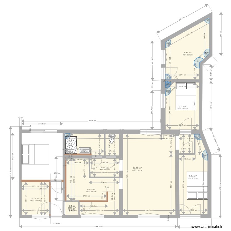plan garage stella maison ext etage. Plan de 0 pièce et 0 m2