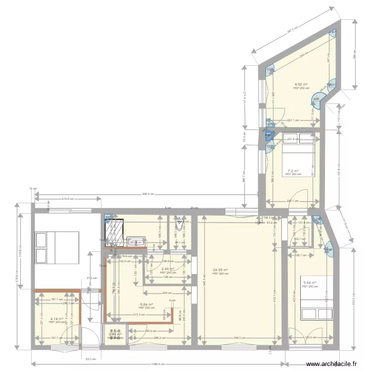 plan garage stella maison ext etage. Plan de 