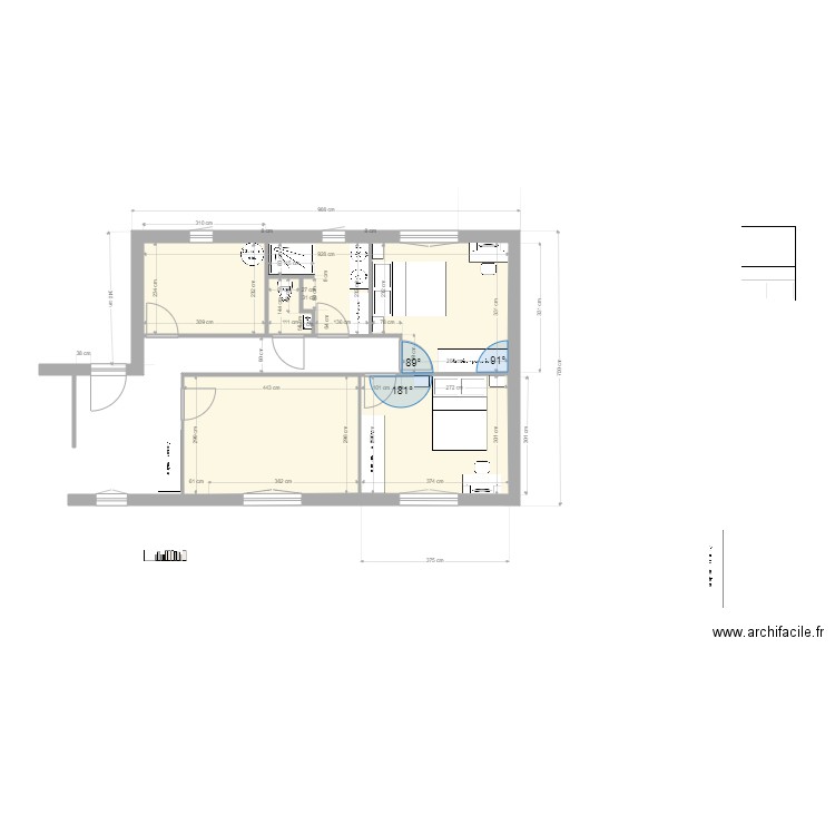 Guillaume Chambre   6. Plan de 4 pièces et 48 m2