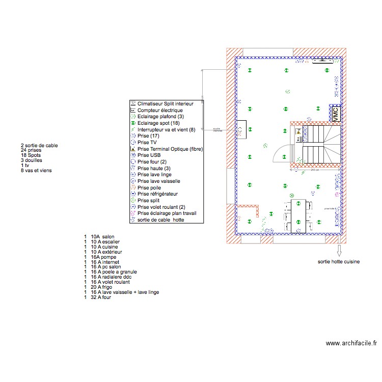maison RDC MODIF. Plan de 0 pièce et 0 m2