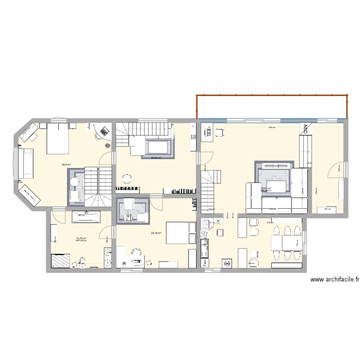 my house. Plan de 0 pièce et 0 m2
