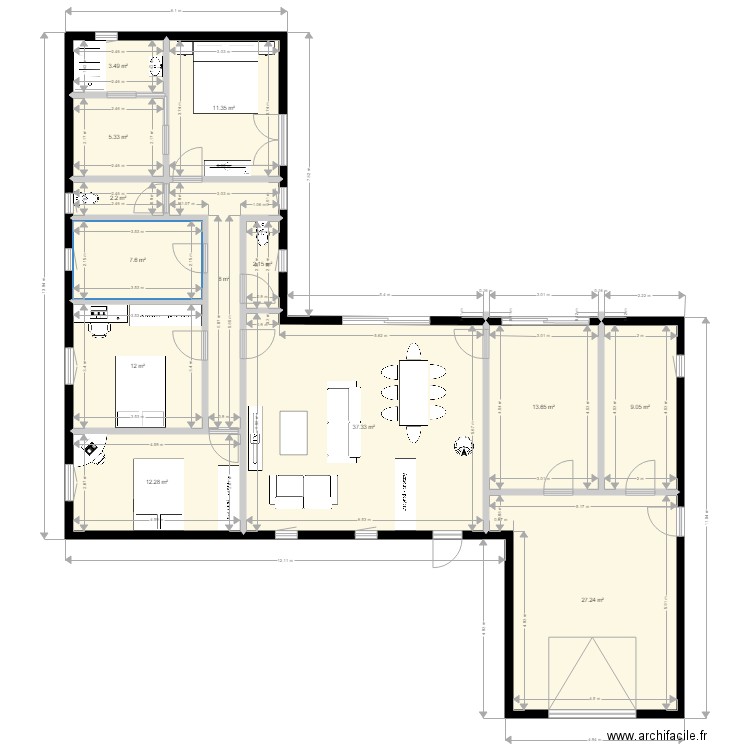 maisonV3. Plan de 0 pièce et 0 m2