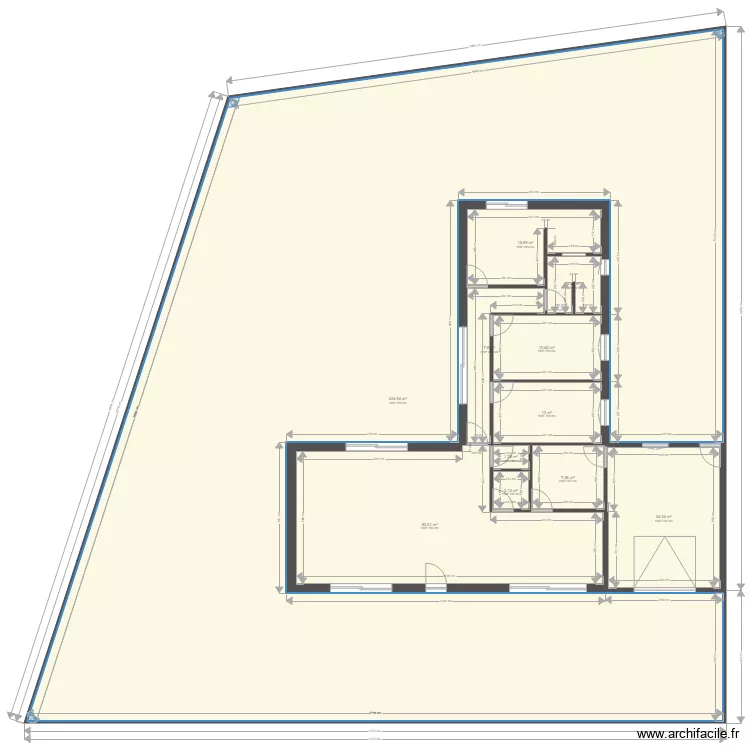 FELIX 2eme terrain. Plan de 