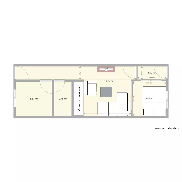 IDEE MODIF STUDIO 2. Plan de IDEE MODIF STUDIO 2. Plan de