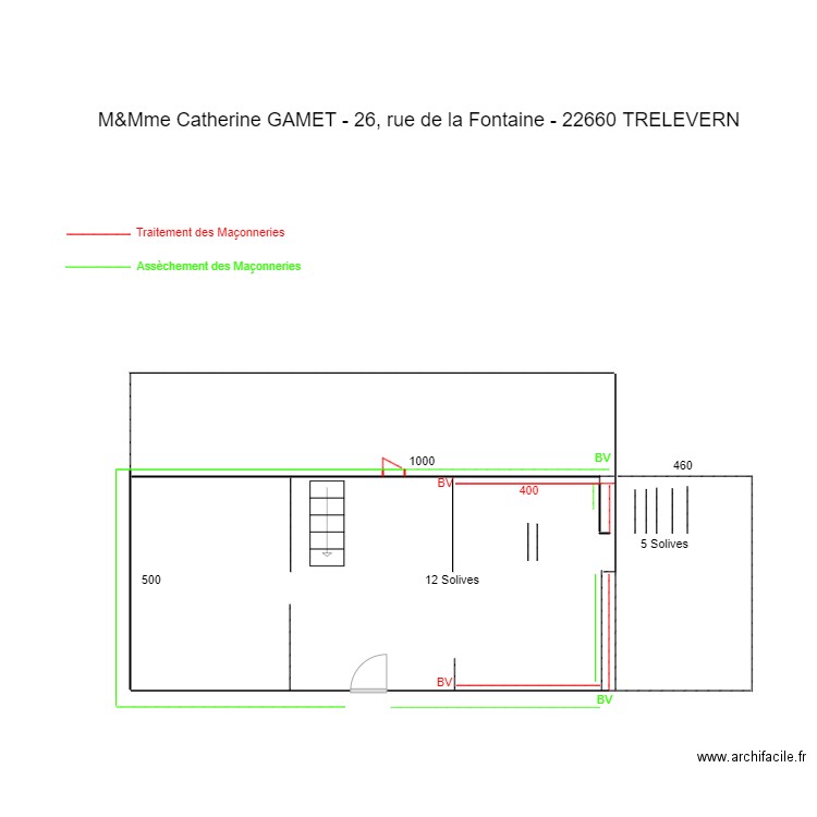 GAMET Catherine. Plan de 0 pièce et 0 m2