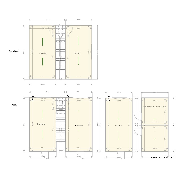 Immo Masa. Plan de 8 pièces et 104 m2