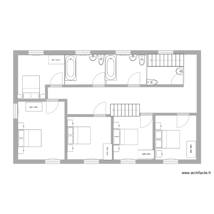 MINOTERIE 1er. Plan de MINOTERIE 1er. Plan de