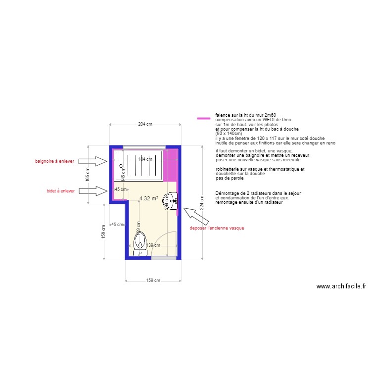 Franceschini . Plan de 0 pièce et 0 m2