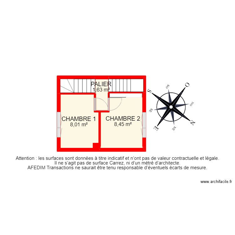 BI 12208 -. Plan de 21 pièces et 102 m2