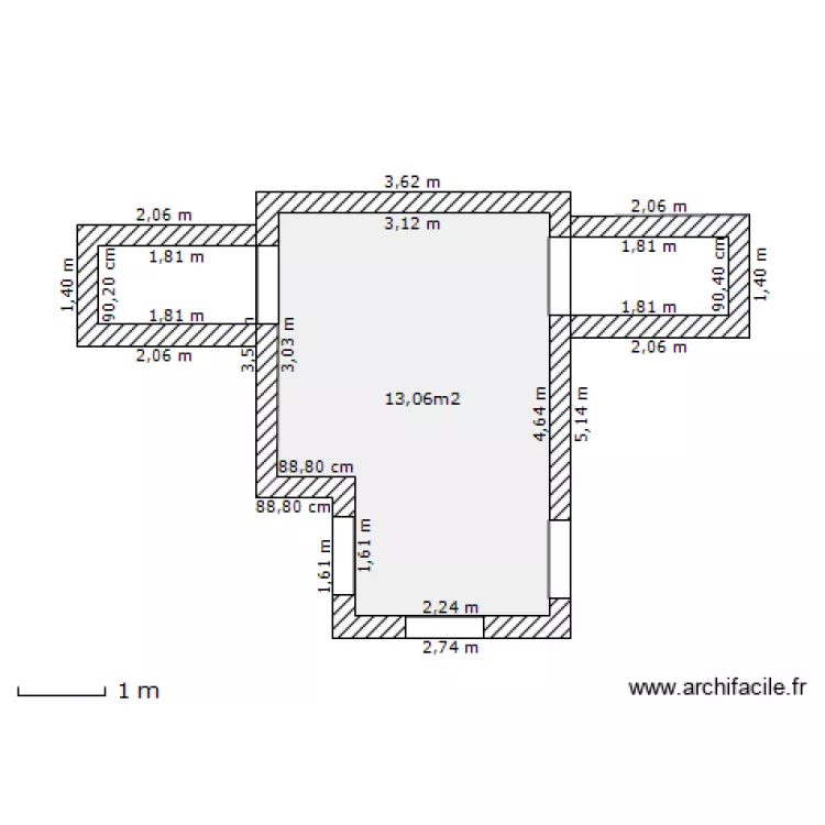 chambre buanderie. Plan de chambre buanderie. Plan de