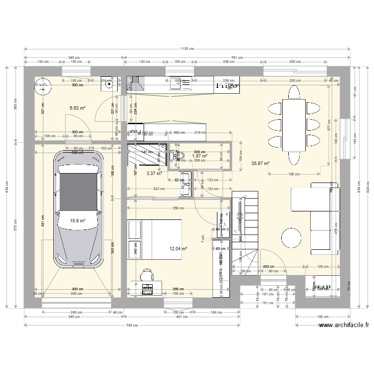 projet. Plan de 0 pièce et 0 m2