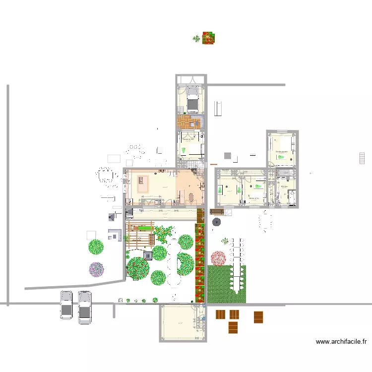 M&eacute;m&eacute; haut. Plan de 