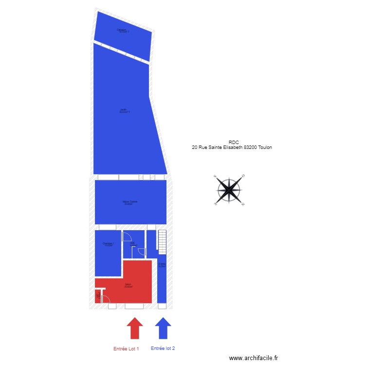 PLAN . Plan de 0 pièce et 0 m2