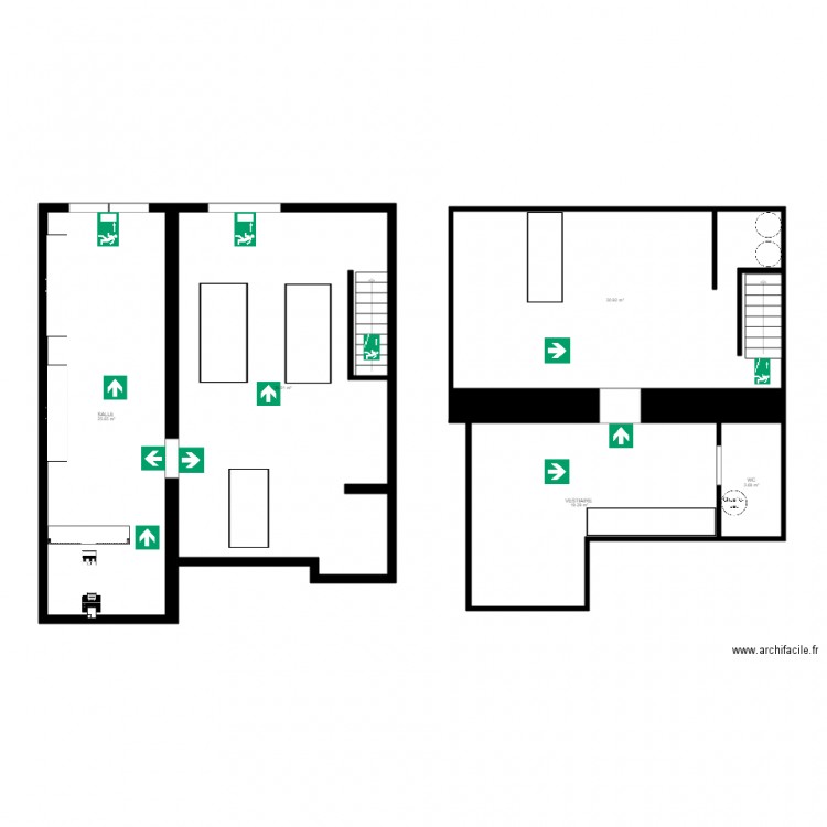 GARAGE MOTO 11E. Plan de 0 pièce et 0 m2