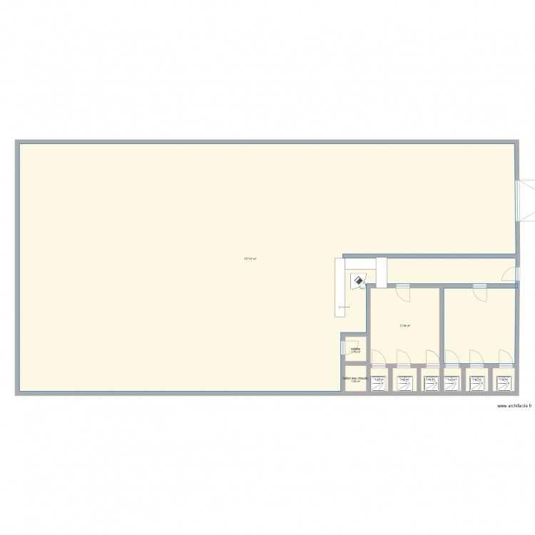 vestiaire salle crossfit  les sorinieres  hugues levier. Plan de 0 pièce et 0 m2