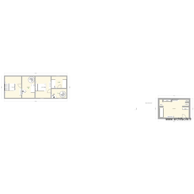 ETAGE KERAMAN. Plan de 0 pièce et 0 m2