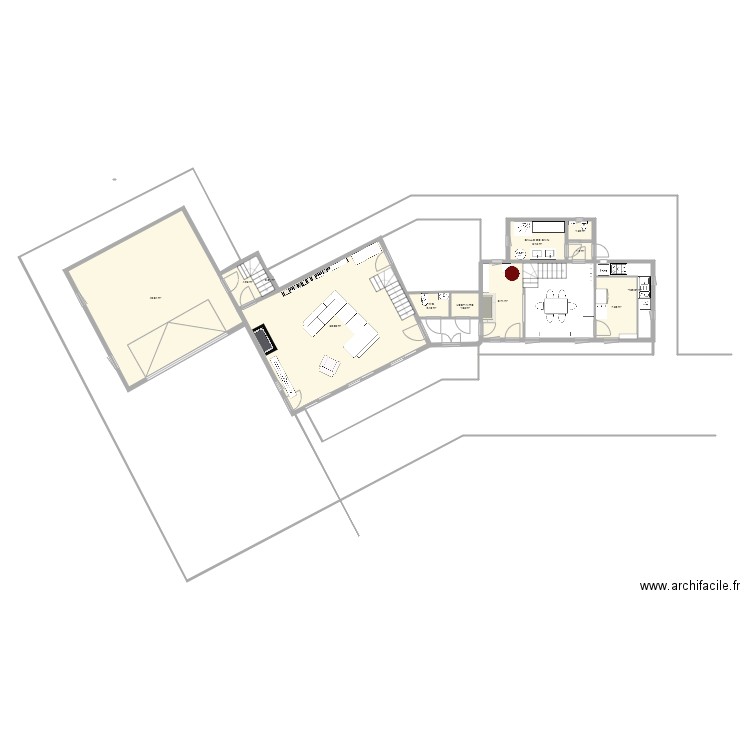 PLAN EXTENSION 2. Plan de 0 pièce et 0 m2