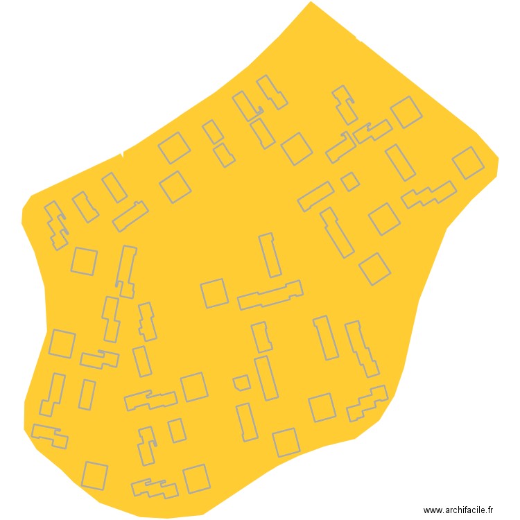 CITE DES PLANTS CERGY. Plan de 50 pièces et 16212 m2