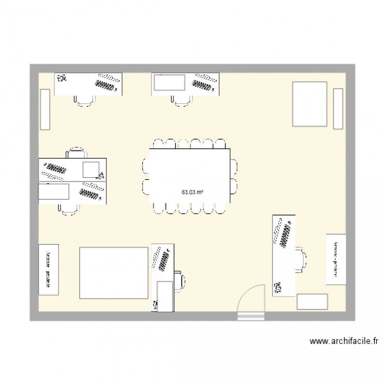 fab lab. Plan de 0 pièce et 0 m2