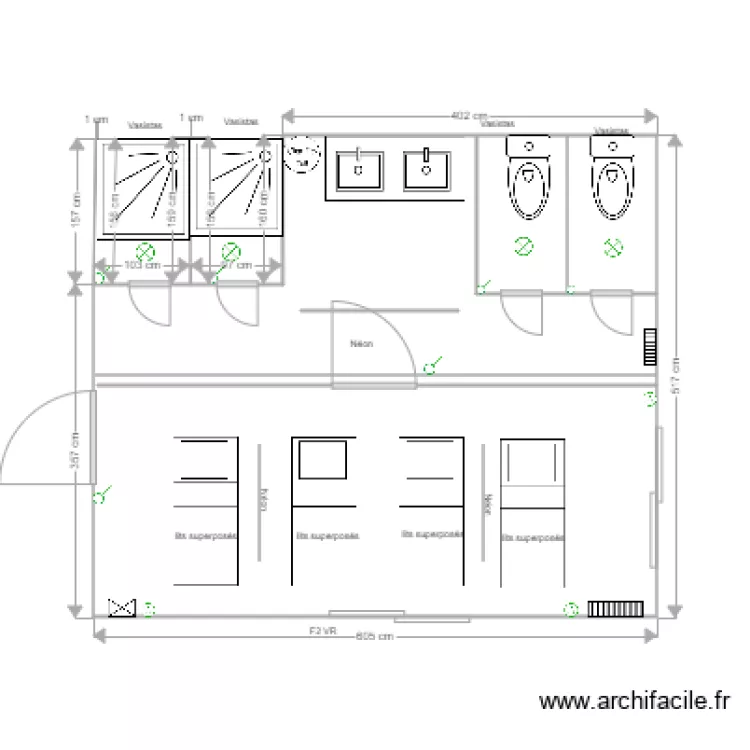 VILLA  SEA DREAM 2. Plan de 