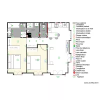 villa madeleine RdC Plan &eacute;lectricit&eacute; partie 3