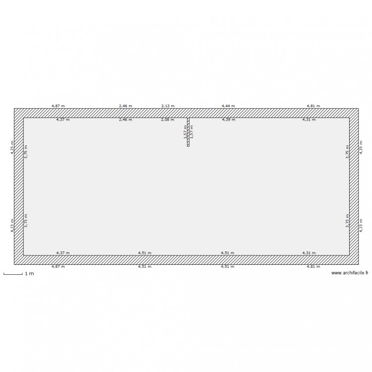 grenier. Plan de 0 pièce et 0 m2