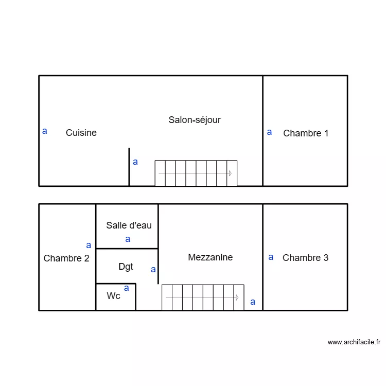 CONCARNEAU RIO . Plan de 