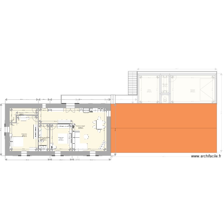 tornac. Plan de 0 pièce et 0 m2