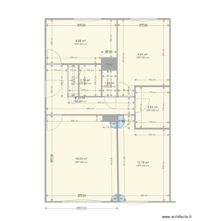 FONCIA WATTEAU RDC G. Plan de 0 pièce et 0 m2