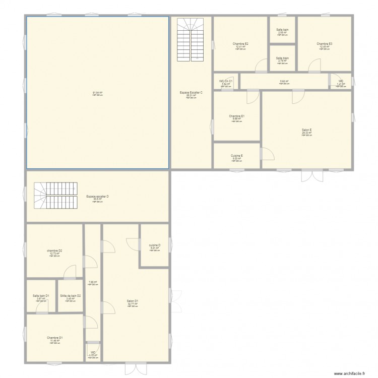 APPARTEMENT ISSABLAISE R1. Plan de 0 pièce et 0 m2