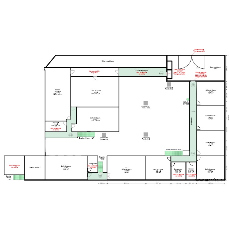 Greta Etage. Plan de 0 pièce et 0 m2