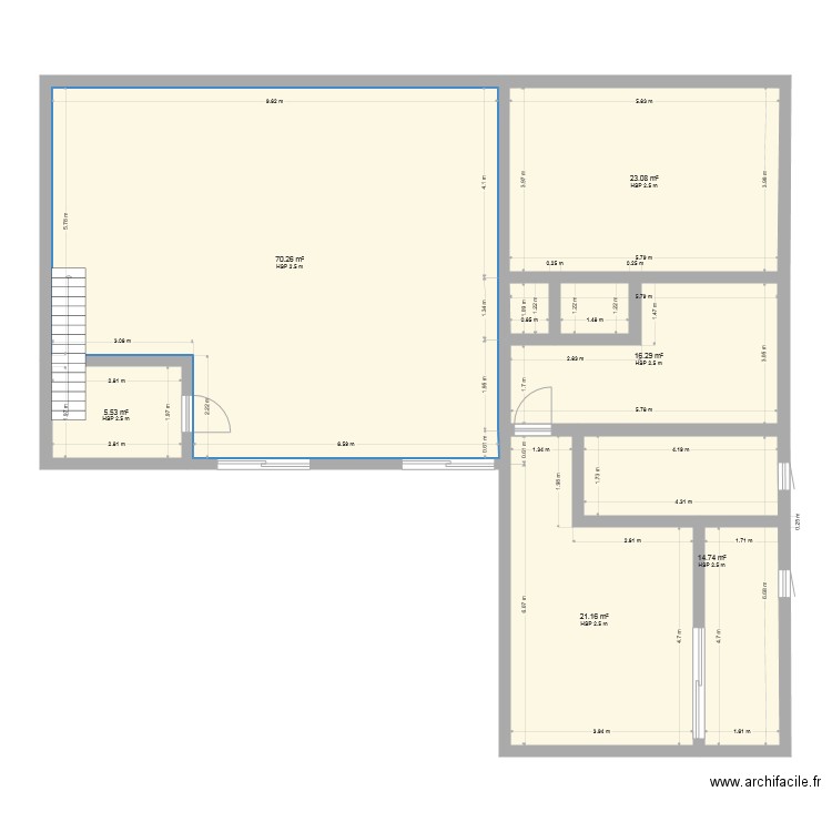 plan R1 Garage 14052019. Plan de 0 pièce et 0 m2